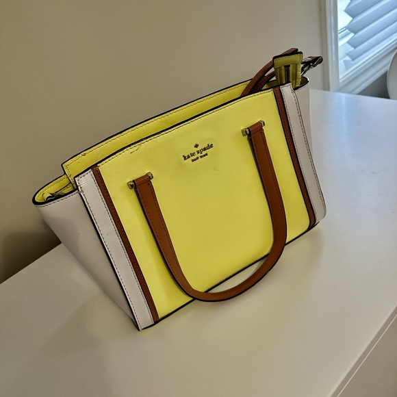 kate spade Bags Kate Spade Yellow Crossbody Bag Poshmark